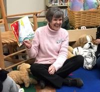 Eileen Eber at Storytime
